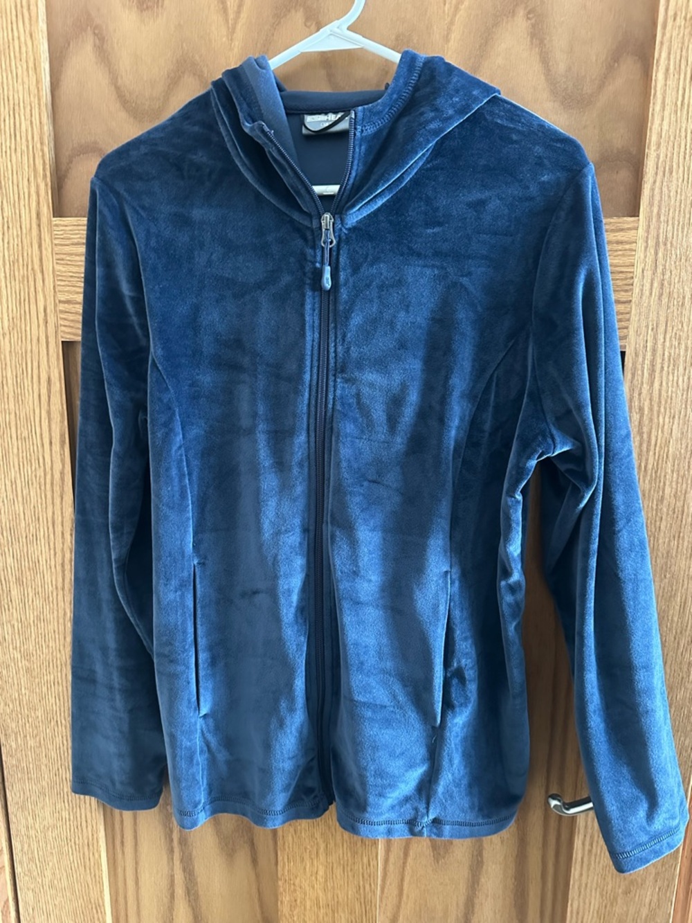 32 Degrees Navy Blue Hooded Zip-Up Jacket